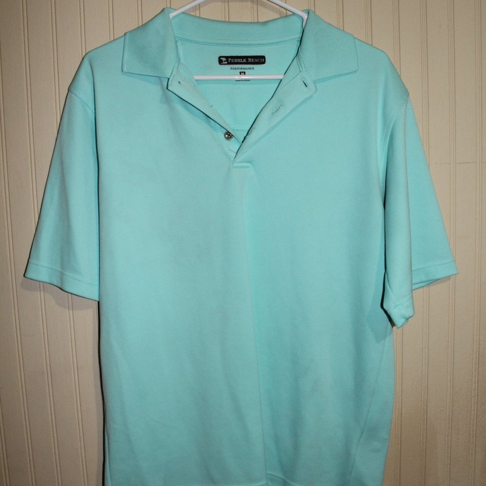 Pebble Beach Men's Polo, Sz. M